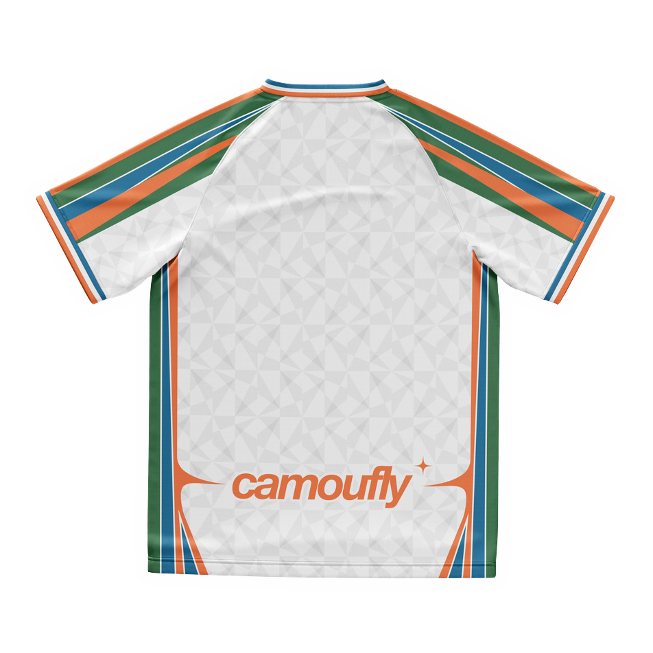 camoufly x Icarus FC – Football Jersey White