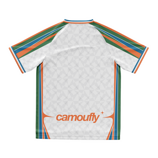 camoufly x Icarus FC – Football Jersey White