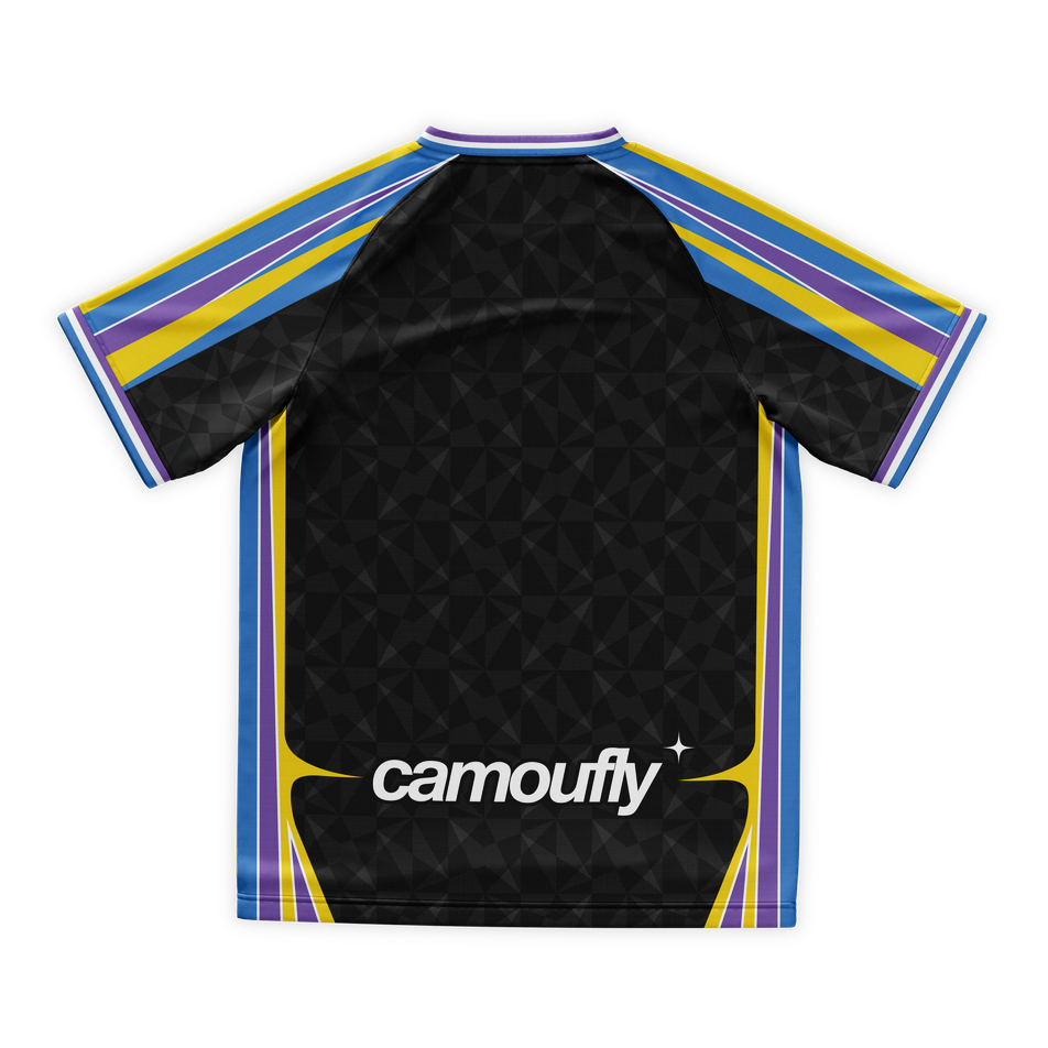 camoufly x Icarus FC – Football Jersey Black