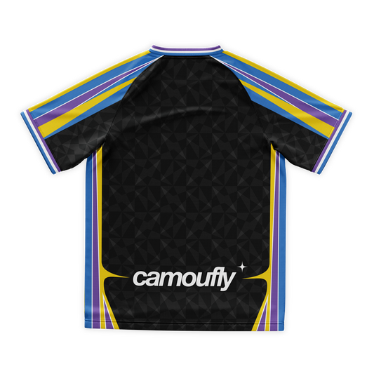 camoufly x Icarus FC – Football Jersey Black