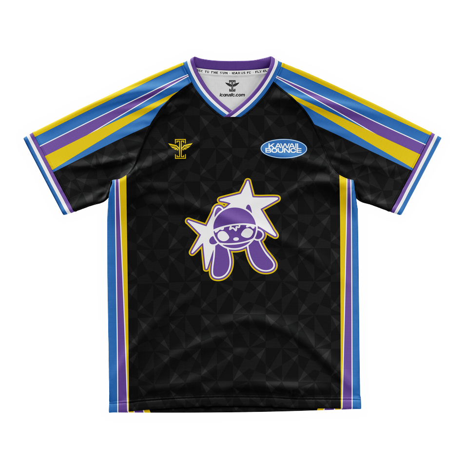 camoufly x Icarus FC – Football Jersey Black